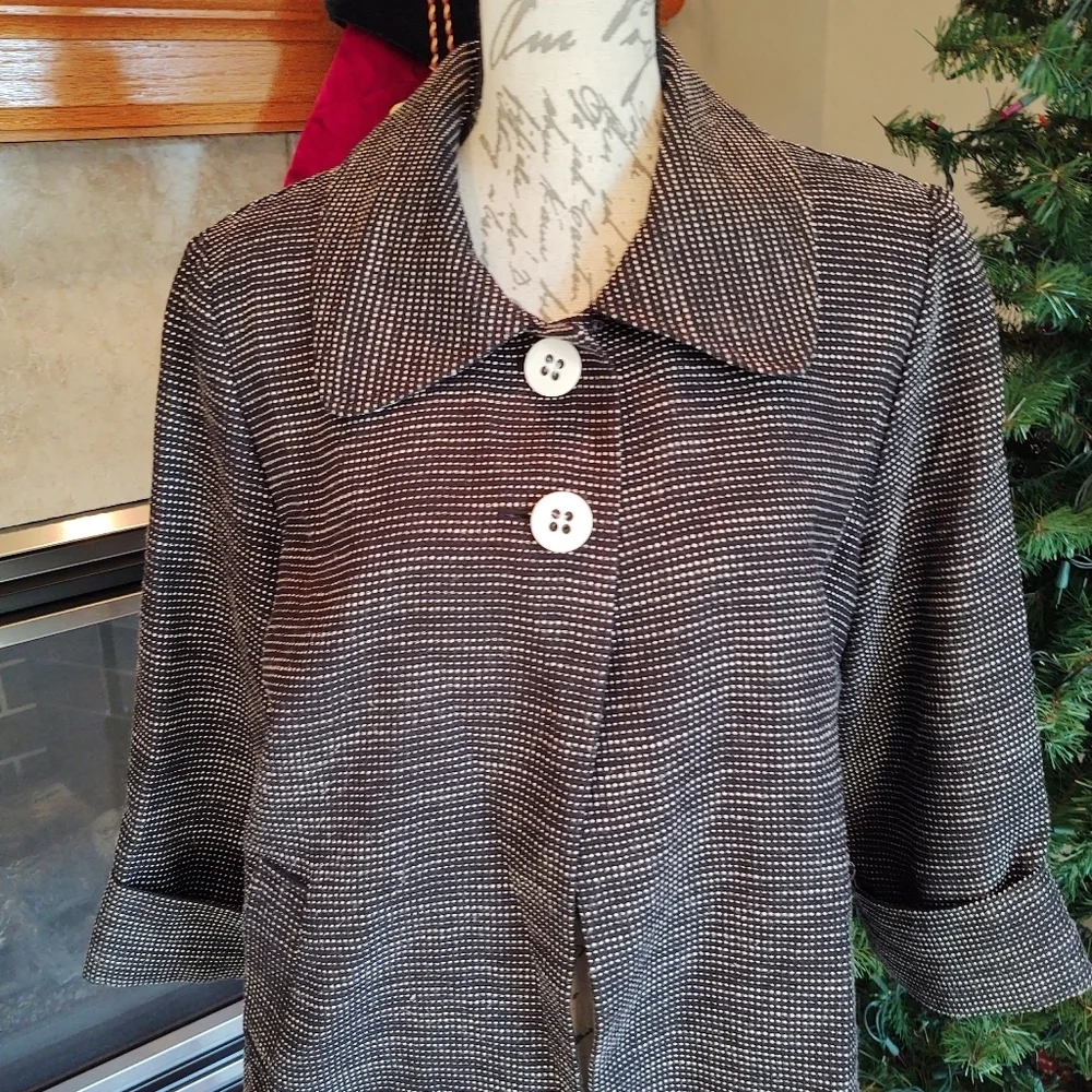 Studio Works Large Polka Dot Blazer!